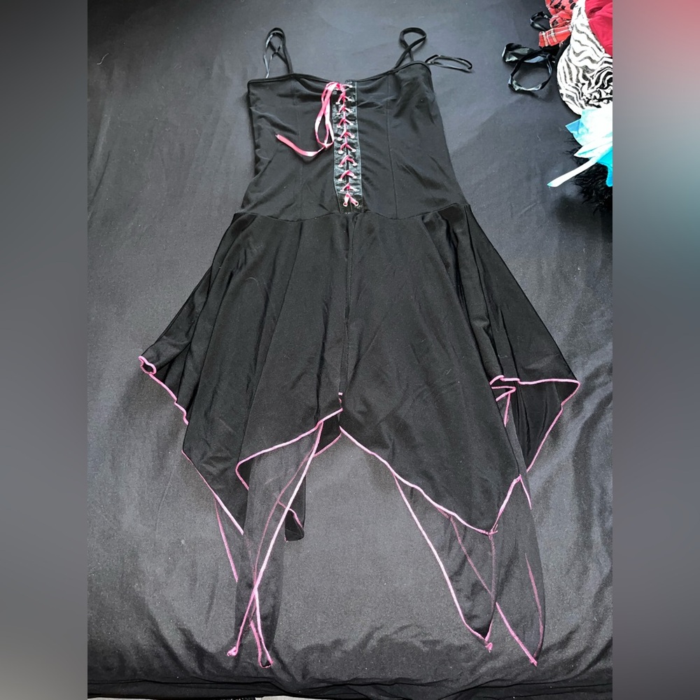 Black and pink fairy dress